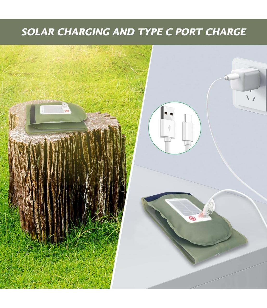 ليد قابل للطي والنفخ للاستخدام