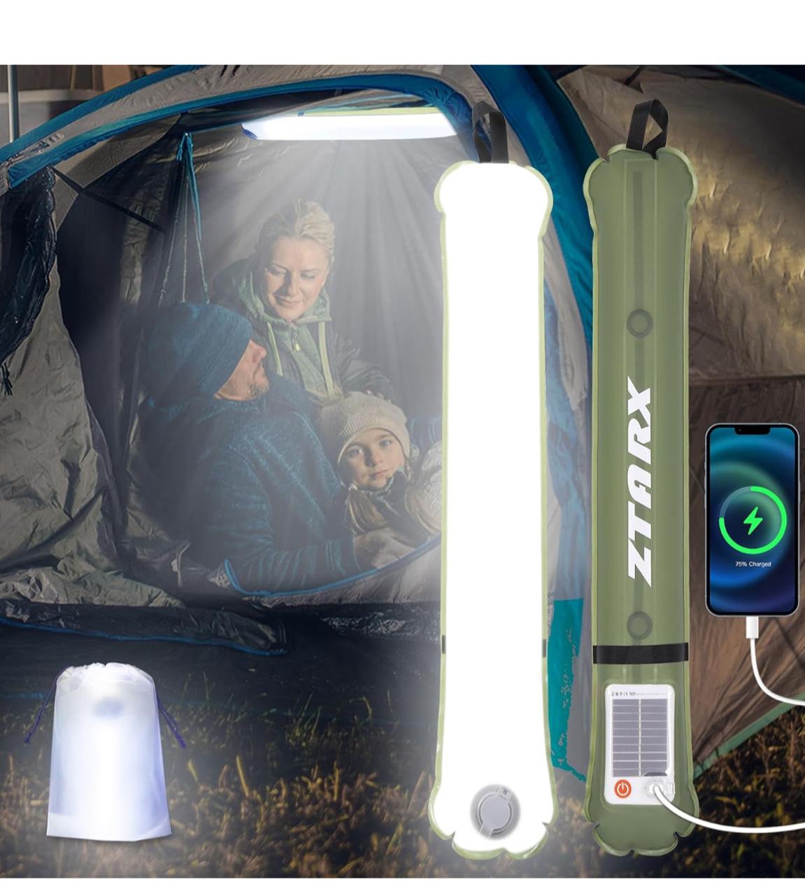 ليد قابل للطي والنفخ للاستخدام