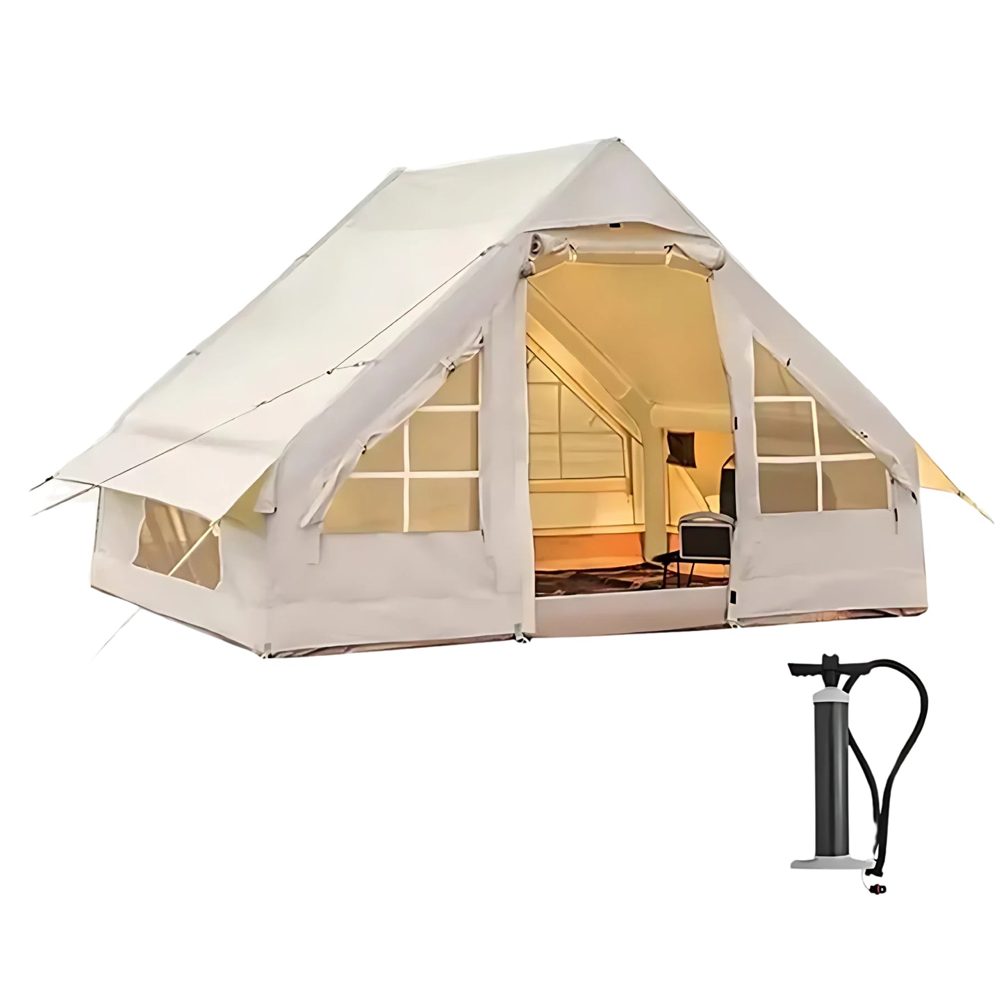 Toby's Inflatable خيمة توبي سعة 4-8 أشخاص القابلة للنفخ