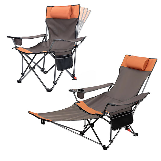 كرسي تخييم قابل للطي والتعديل  Jeep