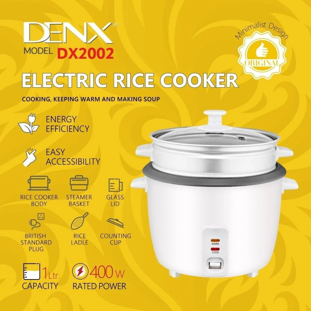 طباخ الأرز - قدرة ضغط لطهي سريع و سهل DENX