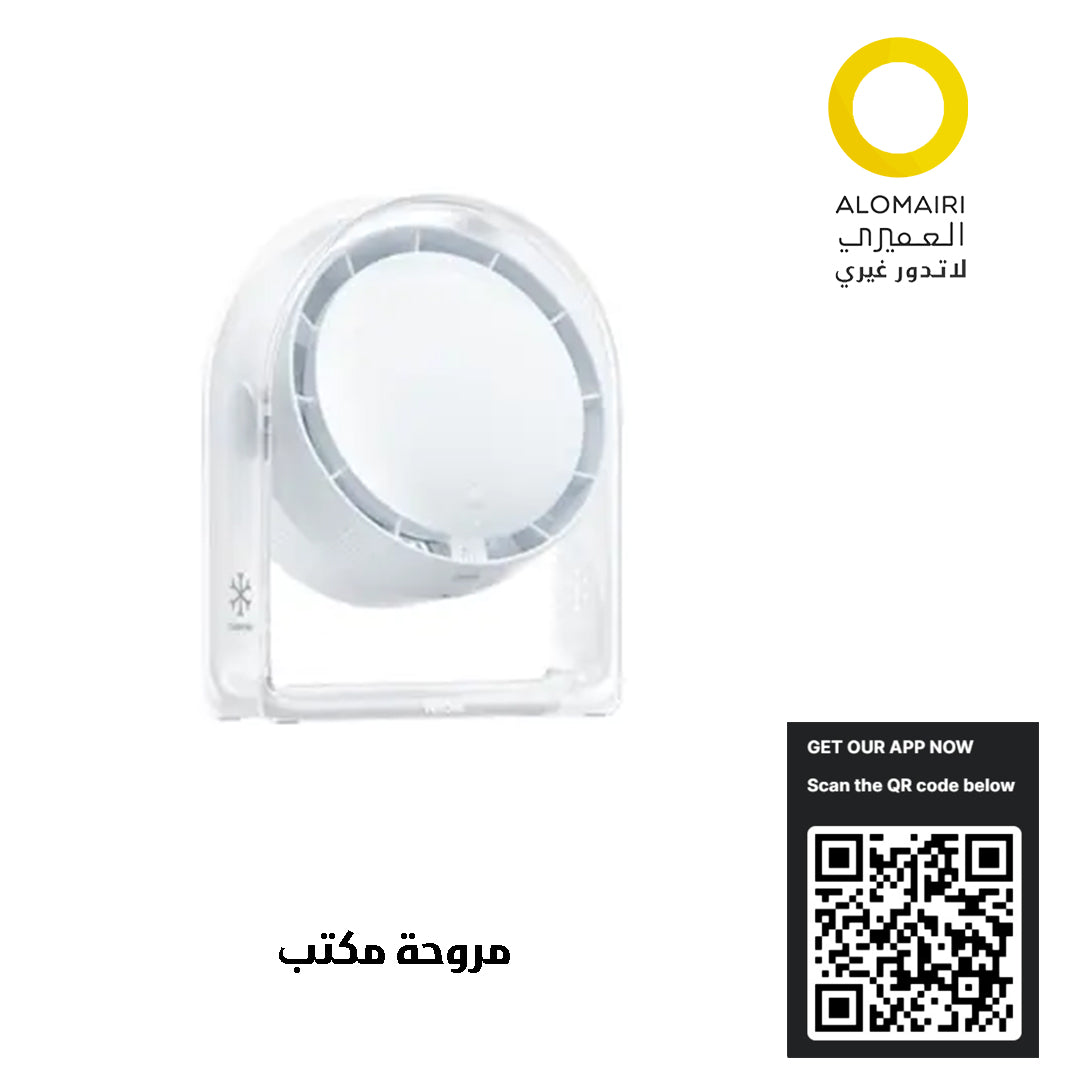 مروحة مكتب قوية ومحمولة للبرودة أثناء التنقل