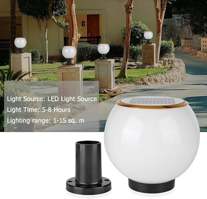 إضاءة صديقة للبيئة تعمل بالطاقة الشمسية