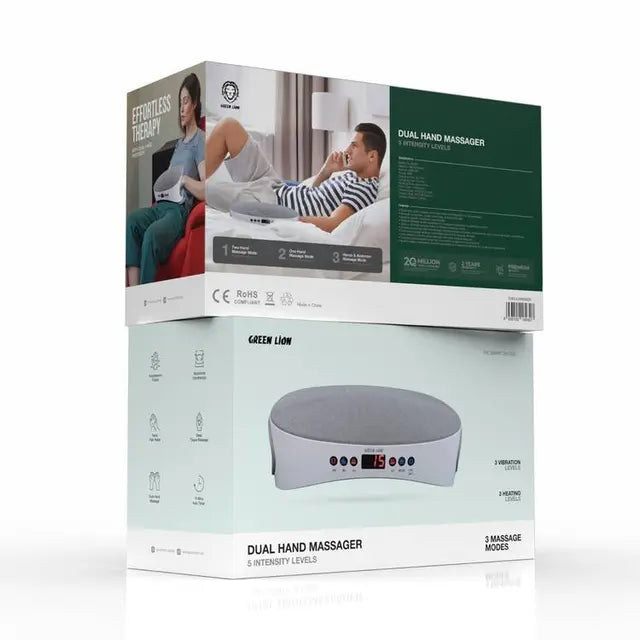 جهاز تدليك مزدوج اليدين من جرين ليون