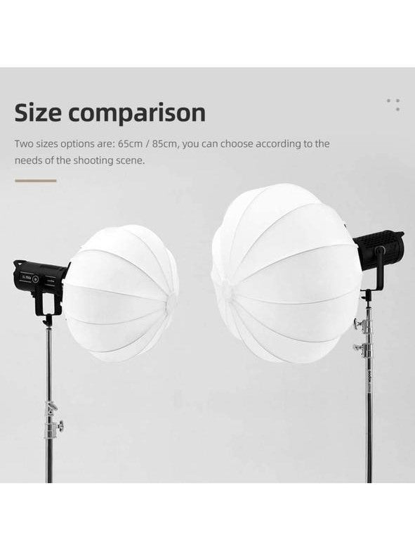 صندوق إضاءة Godox CS-85D Lantern Softbox بحجم 85 سم – معدل إضاءة ناعم متوافق مع Godox SL-60W،
