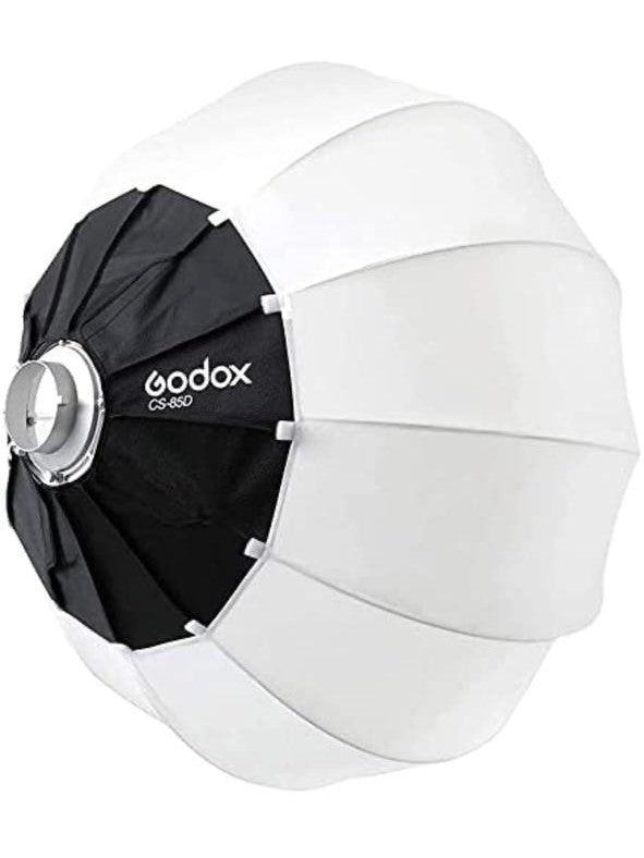 صندوق إضاءة Godox CS-85D Lantern Softbox بحجم 85 سم – معدل إضاءة ناعم متوافق مع Godox SL-60W،