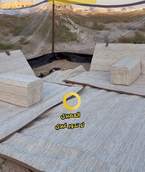 رواق شفاف و نصف شفاف للرحلات و التخييم مقاسات مختلفة