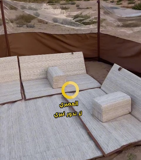 رواق شفاف و نصف شفاف للرحلات و التخييم مقاسات مختلفة