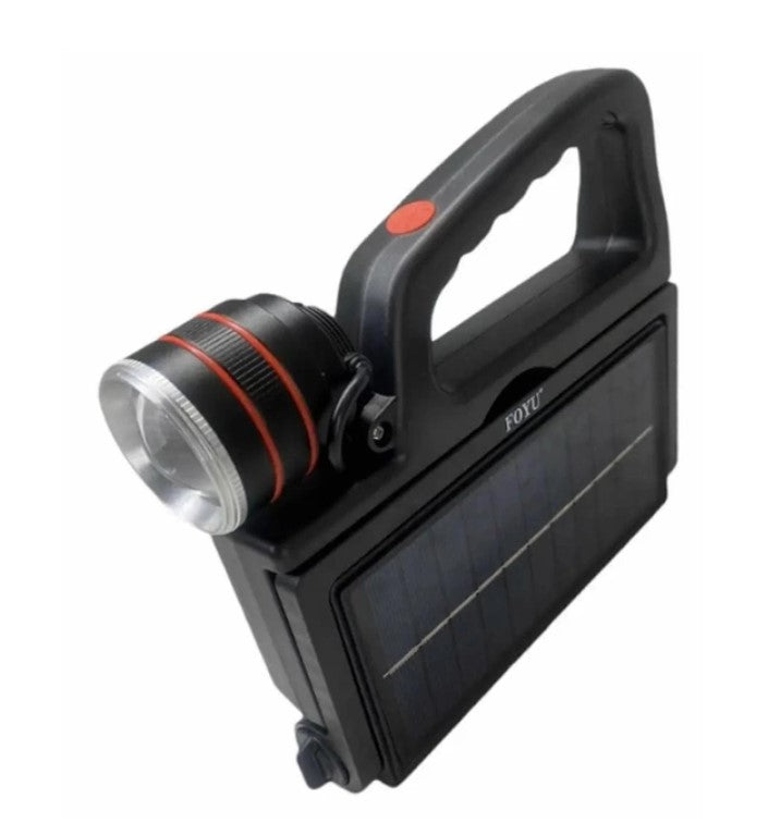 مصباح يدوي يعمل بالطاقة الشمسية قابل لاعادة الشحن