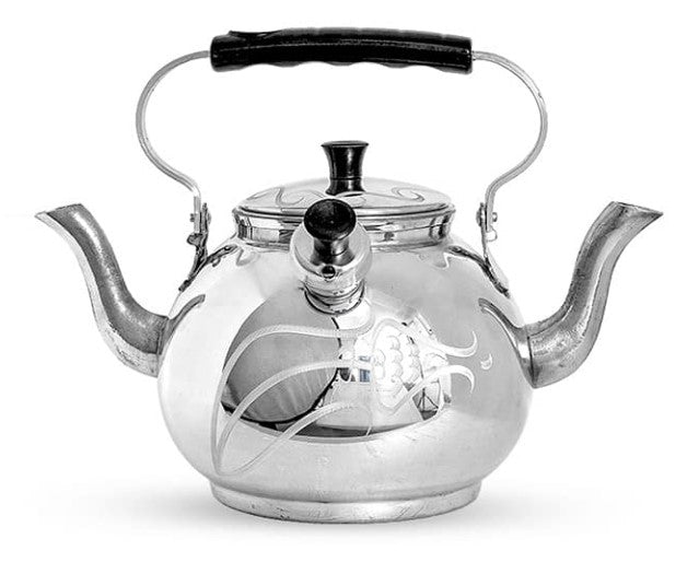 ابريق شاي تركي برأسين المطرز الفاخر