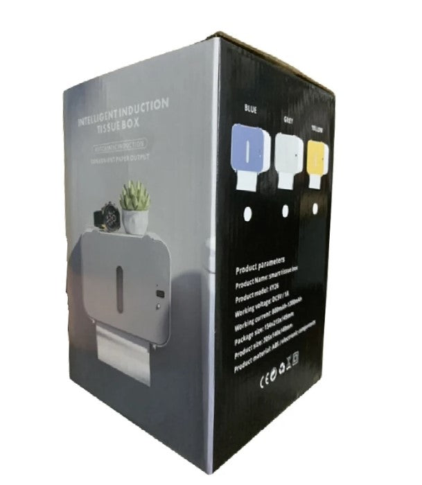 حامل مناديل - حامل ورق التواليت الذكي مع موزع تلقائي