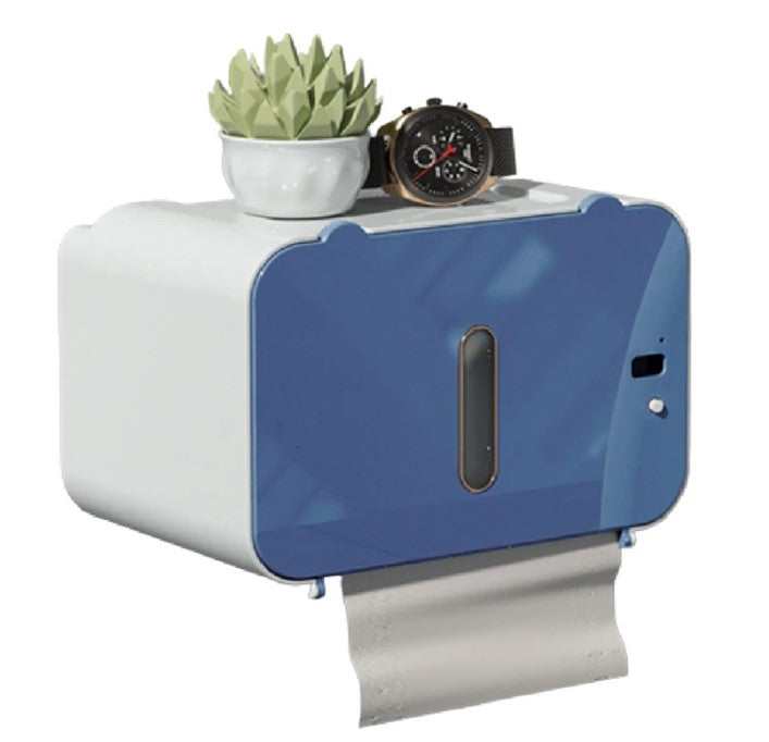 حامل مناديل - حامل ورق التواليت الذكي مع موزع تلقائي