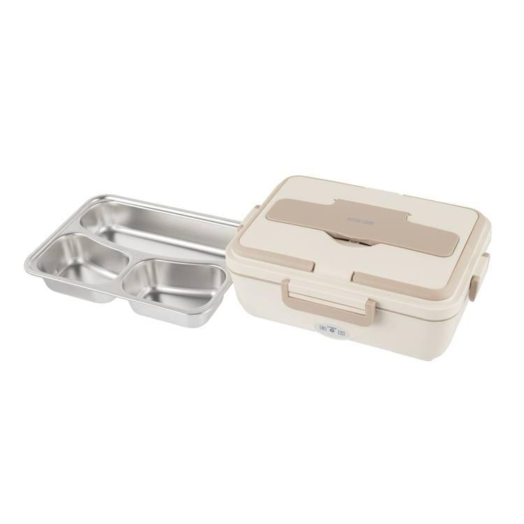 صندوق غداء كهربائي جرين ليون GLB-05 بسعة 850 مل – بيج