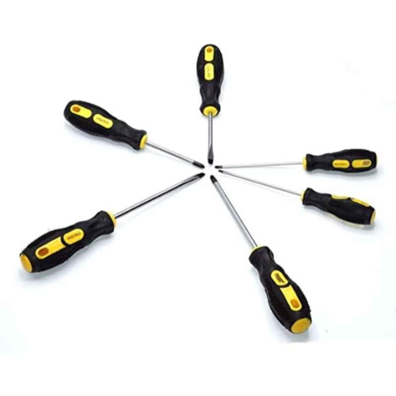 مفك دانيـو المغناطيسي العريض غير القابل للانزلاق (عبوة من 6 قطع)