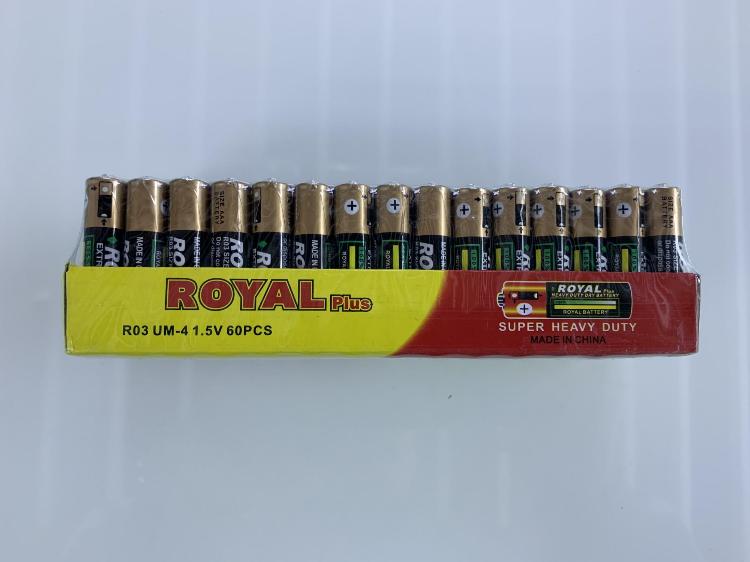 RAYALL Plus Super Heavy Duty بطاريات * 60 قطعة