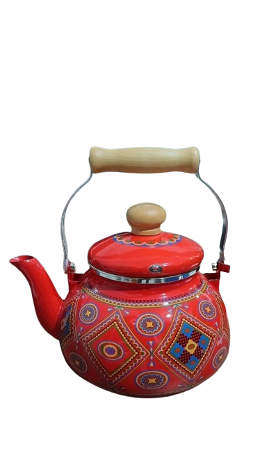 عرض الصينية المتكاملة من العميري بثلاث الوان - احمر و أصفر و ابيض