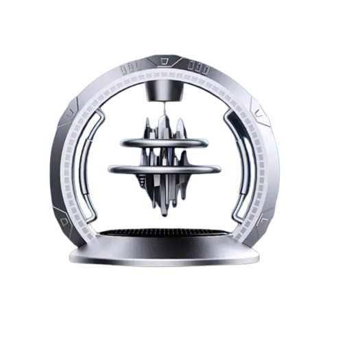 معطر سيارة طويل الأمد مع زيت عطري تعمل بضوء الشمس