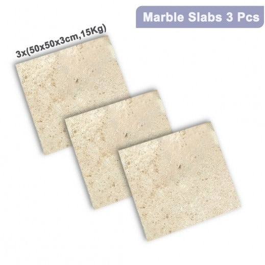 Kashta – Retractable Side Awning 2 Panels (6m × 1.8m) + Marble Support Base (50×50×3cm) ALOMAIRI