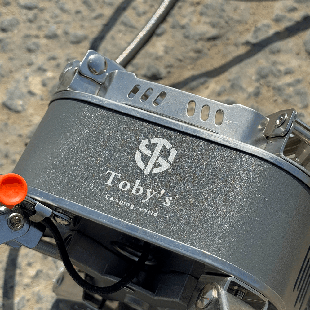 Toby's Gas Stove 07 Windproof 5-Core Tourist Gas Burner Camping Stove Portable 15800W High-Power Strong Fire Outdoor Gas Stove Camping Equipment