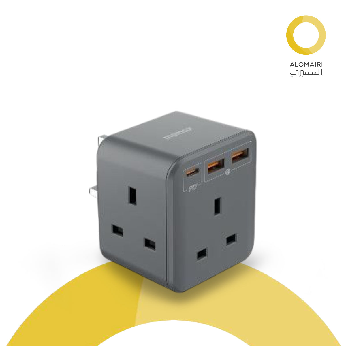 OnePlug مقبس تمديد بثلاث منافذ 20W