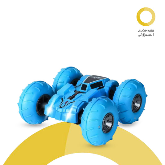 سيارات ريموت كنترول - سيارة حركات بهلوانية مزدوجة الجوانب بتردد 2.4 جيجاهرتز