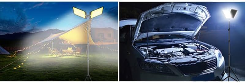 Camping Light BVT 03W Double Plate Lamps Extreme Bright Light Latest Model Sanara