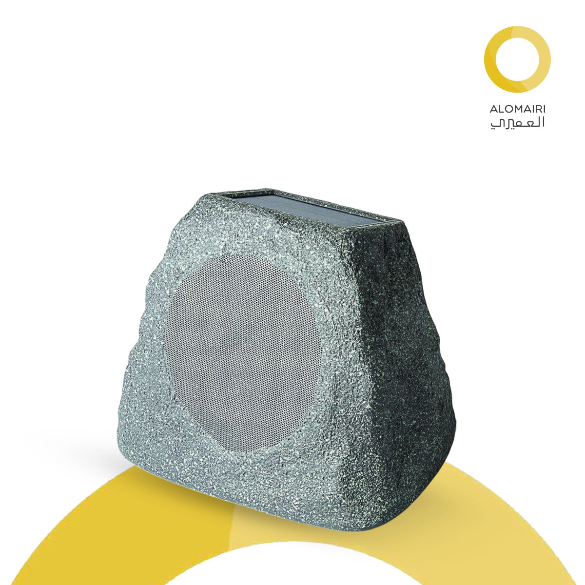 ION Audio Solar Stone | سماعة حديقة لاسلكية قابلة لإعادة الشحن بالطاقة الشمسية