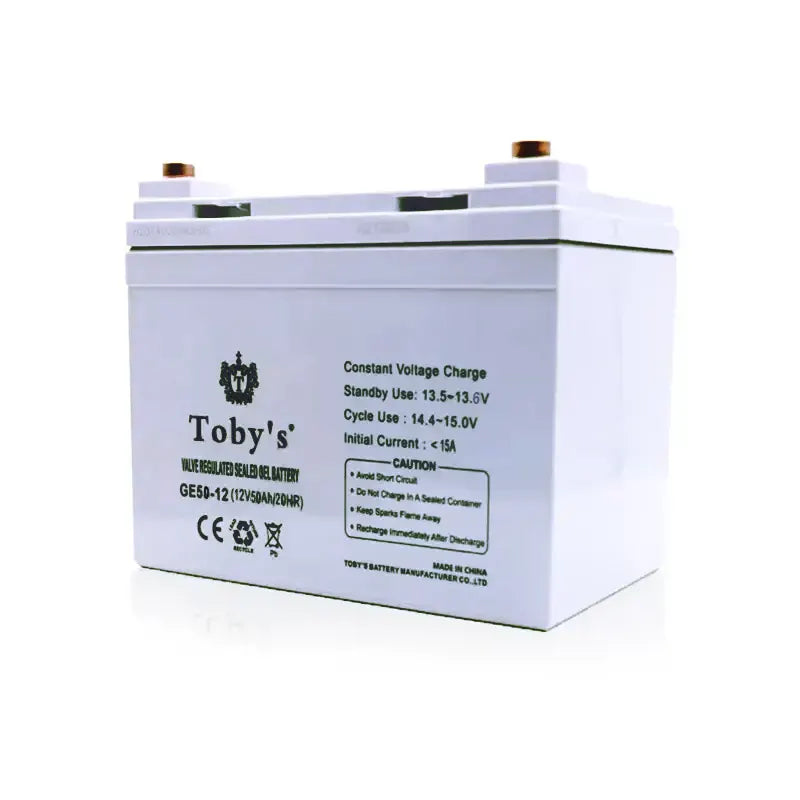 Toby's BTY 50 Battery 40000mAh Power, Rechargeable Battery With 500W Power Inverter Best For Camping