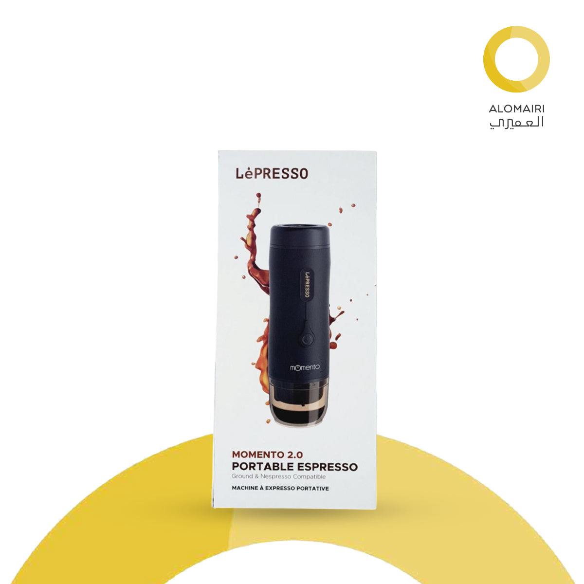 LEPRESSO MOMENTO 2.0 ماكينة إسبرسو محمولة