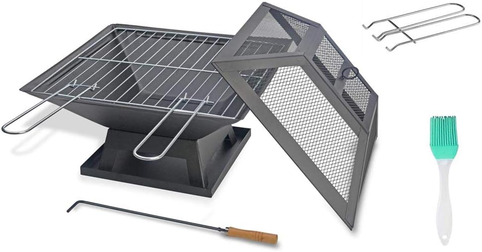 Outdoor Square Fire Pit