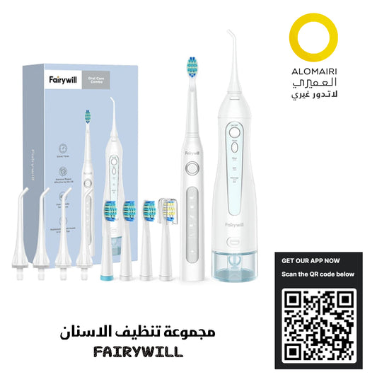 Fairywill 5020E+ 507 Sonic Electric Toothbrush and Oral Irrigator 