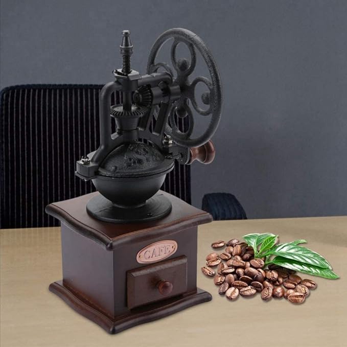 مطحنة حبوب القهوة اليدوية طراز أوروبي