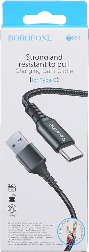 USB TO TYPE C كابل بيانات