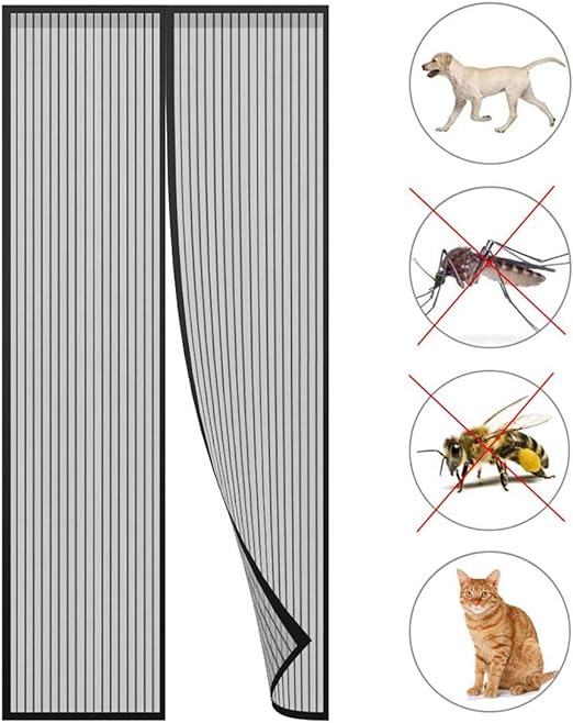 باب مغناطيسي عازل للحشرات سهل التركيب