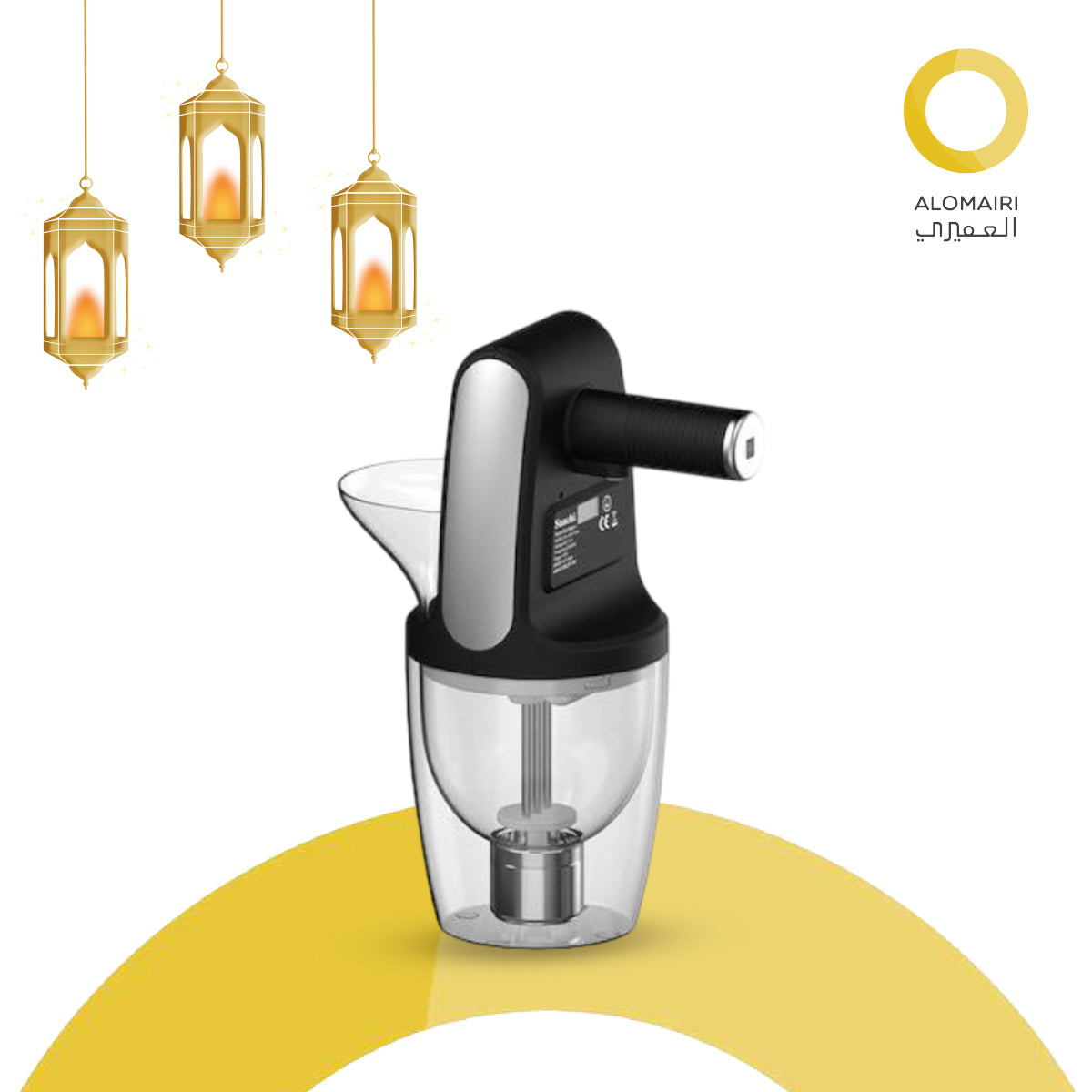 صانعة اللقيمات/الدونات سااتشي 2 في 1 NL-SB-3030-BK