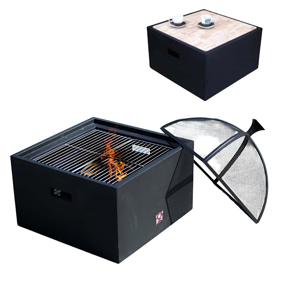 Bad axe The Log Cabin Firepit