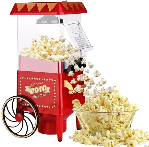 ماكينة الفشار الرهيبة POPCORN أحجام مختلفة