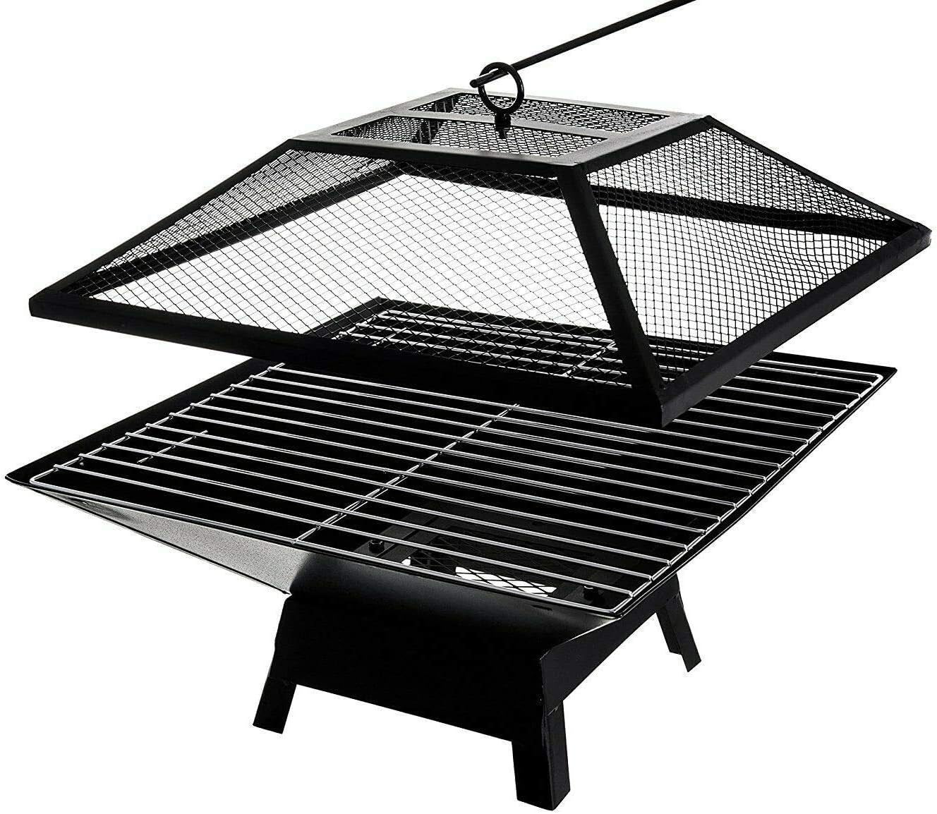 Outdoor Square Fire Pit
