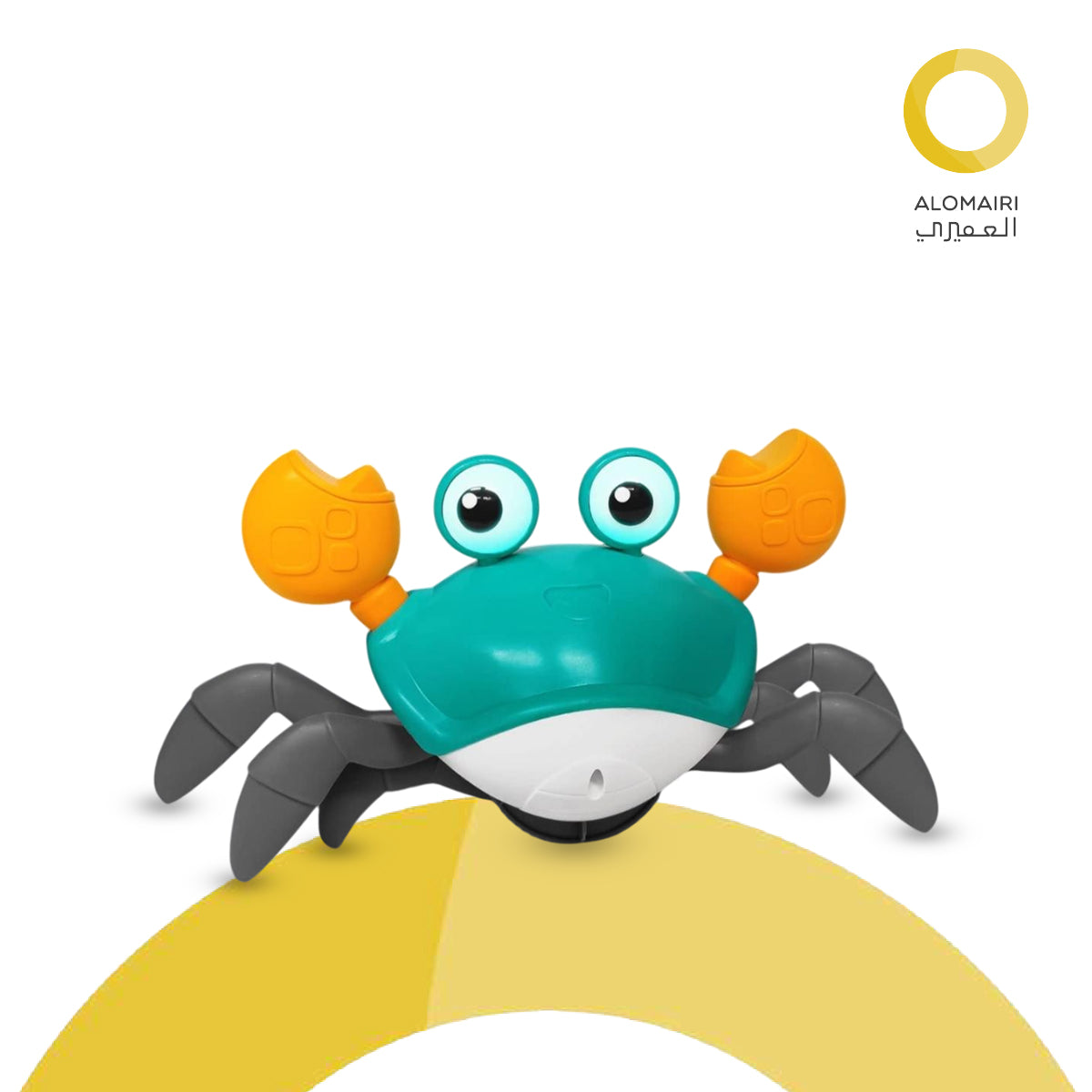 لعبة السلطعون الزاحف للأطفال مع إضاءة