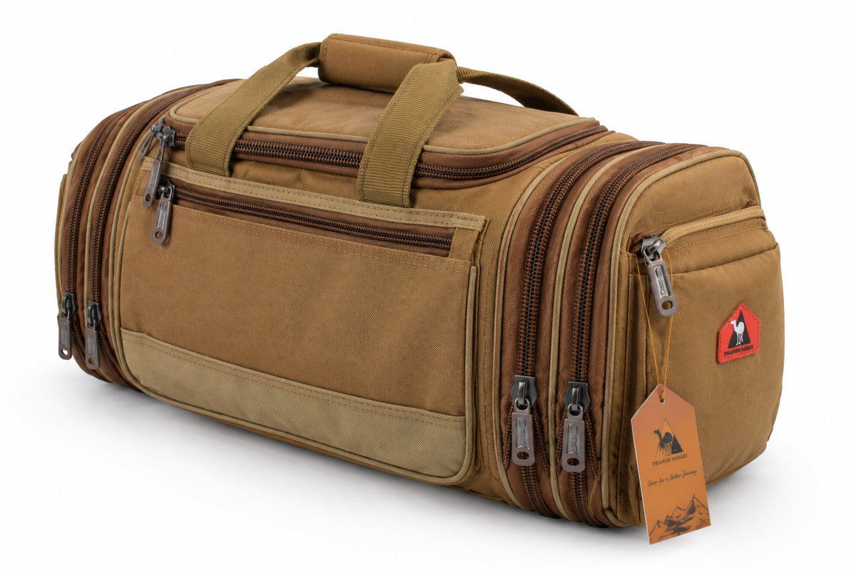 Safari-Pro Multi-Compartment Travel Duffel Bag