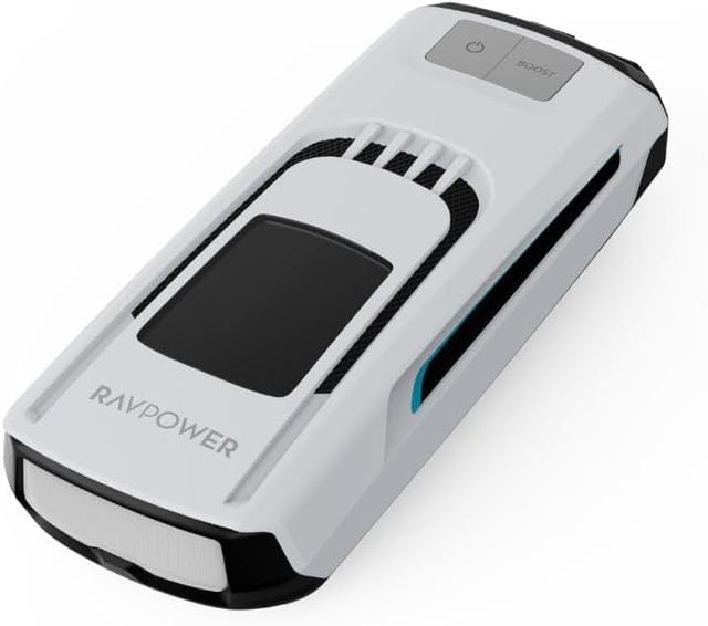 RAVPower 3-in-1 Jump Starter with 24000mAh Power Bank & LED Flashlight