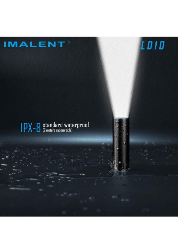 IMALENT LD10 مصباح يدوي صغير بسلسلة مفاتيح