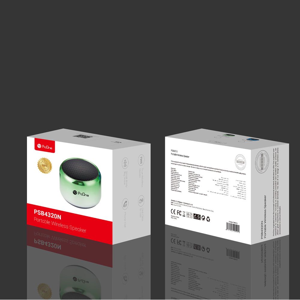 مكبر الصوت اللاسلكي المحمول ProOne PSB4320N
