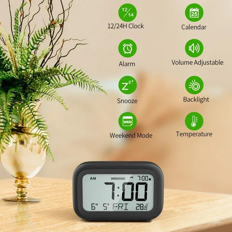 LED ساعة رقمية صغيرة حديثة