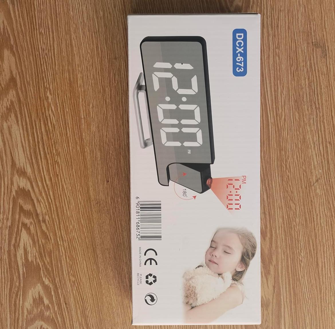 LED ساعة منبه وجهاز عرض