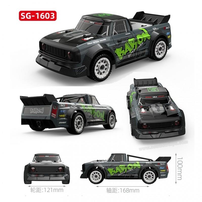 طراز PINECONE RC SG-1603 PRO 1/16 سيارة درفت RC بدون فرش