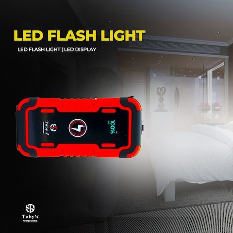 جهاز تشغيل السيارة القوي Toby's TBS X8 بسعة 8000mAh و 29.6WH