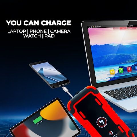 جهاز تشغيل السيارة القوي Toby's TBS X8 بسعة 8000mAh و 29.6WH
