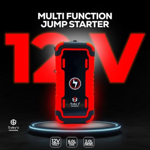 جهاز تشغيل السيارة القوي Toby's TBS X8 بسعة 8000mAh و 29.6WH