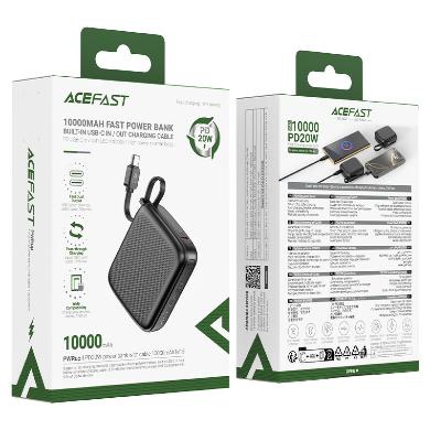 باور بانك سريع الشحن M15 PD20W بسعة 10000mAh